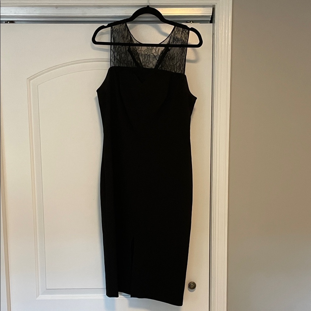 Julia Jordan Black Lace Dress